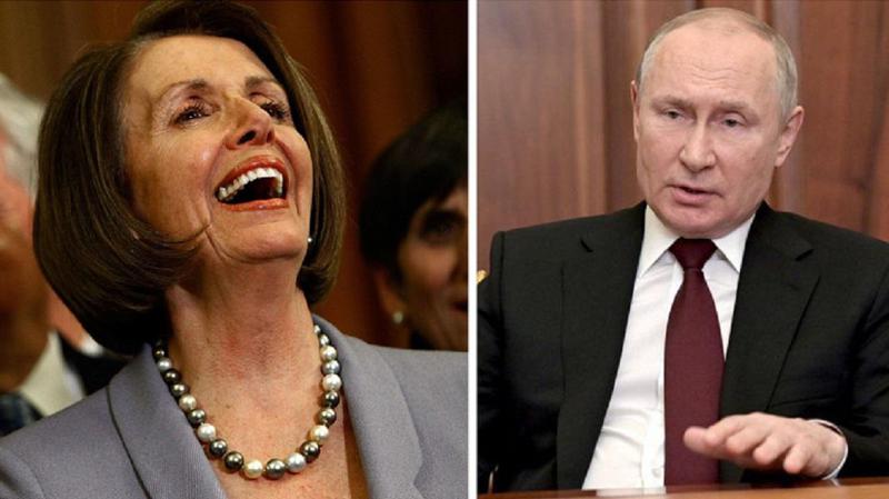 "რატომ წავიდა ეს ბებია ტაივანში?" - 70 წლის პუტინმა 82 წლის ნენსი პელოსს ბებია უწოდა