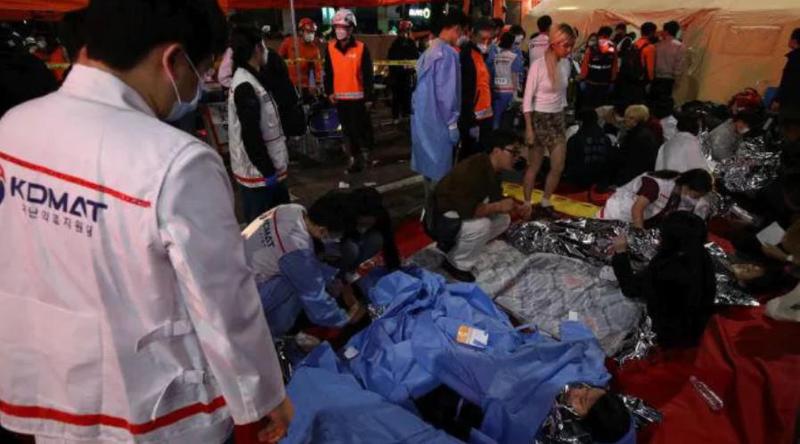 ტრაგედია სეულში - ჰელოუინის აღნიშვნისას, ჭყლეტის დროს 120 ადამიანი დაიღუპა და 100 დაშავდა