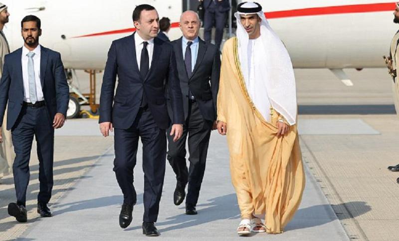 ირაკლი ღარიბაშვილი არაბთა გაერთიანებულ საამიროებში - როგორ დახვდნენ პრემიერს? -  ცერემონიის ამსახველი კადრები