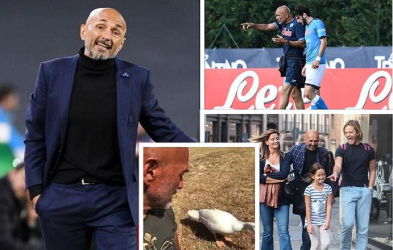 უყვარს ღვინო, გიჟდება სოფლის ცხოვრებაზე, აქვს ვენახი, რომელსაც თვითონ უვლის - ლუჩანო სპალეტი მოედანს მიღმა: "ნაპოლის" თავკაცის ოჯახი და ზეთისხილის ბაღები