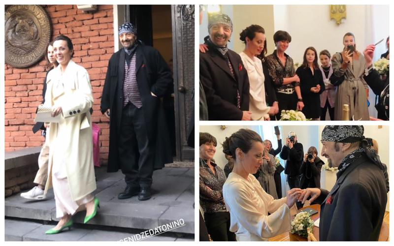 "დავაქორწინეთ, მაშ?!" - დათო ევგენიძემ მესამე ცოლზე ოფიციალურად იქორწინა: ცერემონიას მისი ქალიშვილი ლიკა ევგენიძეც ესწრებოდა (ფოტო და ვიდეოკადრები)