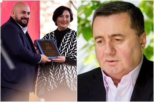 ვანო ჩხარტიშვილმა ოზურგეთის საპატიო მოქალაქეები, მათ შორის საკუთარი მეუღლე, 10 000 ლარით დააჯილდოვა