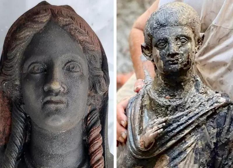 "ამ აღმოჩენამ შესაძლოა, ისტორია შეცვალოს" - იტალიაში უძველესი ეპოქის 24 ბრინჯაოს ქანდაკება და 6000-ზე მეტი ძვირფასი მონეტა აღმოაჩინეს