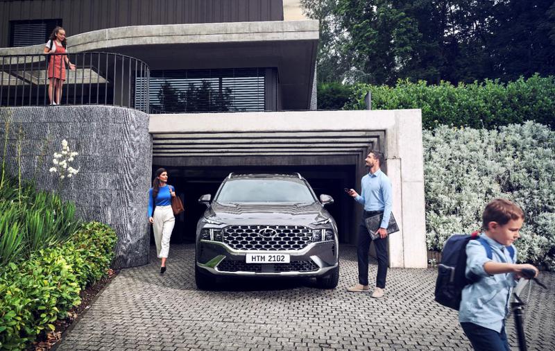 Hyundai Santa Fe Hybrid - საოჯახო SUV-ი უკვე ჰიბრიდული ძრავით