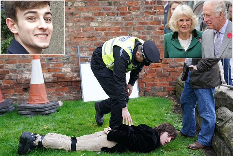 აქტივისტს, რომელმაც მეფე ჩარლზს კვერცხი ესროლა, საჯარო ადგილებში კვერცხის ტარება და მეფესთან მიახლოება აეკრძალა