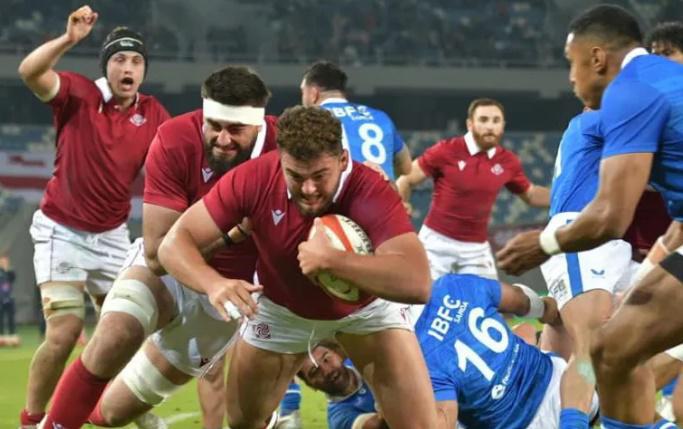 საქართველოს მორაგბეთა ნაკრები სამოასთან 19:20 დამარცხდა