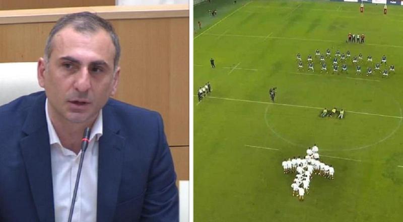 "სახელმწიფო დროშაზე ხუთი ჯვარი რომ გვაქვს, იქნებ იმაზეც შეიცხადოთ "ჯაან სვეცკებმა"... ჯვარი როდის აქეთ გახდა ქართველებისთვის მიუღებელი" - ალეკო ელისაშვილი