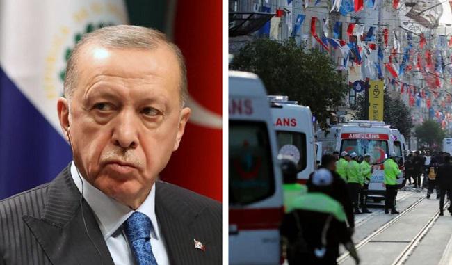 "სტამბოლის ცენტრში მომხდარი აფეთქება შესაძლოა, ტერაქტი იყო" - რეჯეფ თაიფ ერდოღანი