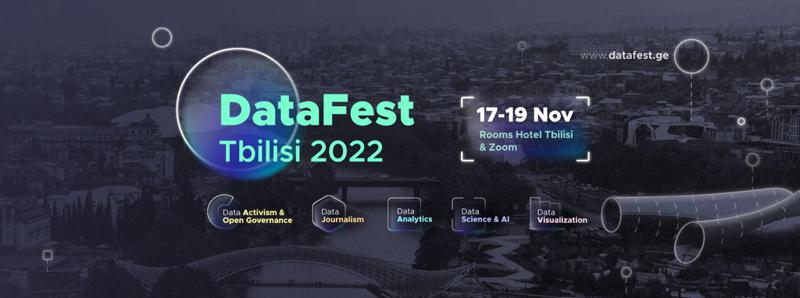 DataFest Tbilisi 17-19 ნოემბერს გაიმართება