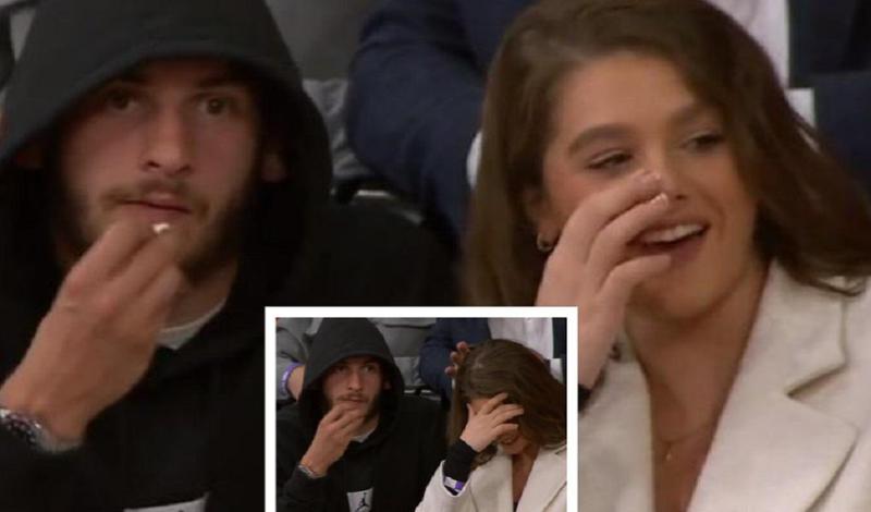 ხვიჩა კვარაცხელია შეყვარებულთან ერთად ქართველ კალათბურთელებს გულშემატკივრობს - "კვარა" იტალიელების ყურადღების ცენტრში - რა კადრებს ავრცელებს იტალიური მედია