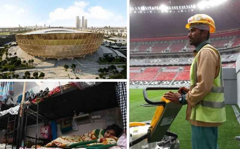 მუნდიალის "ბნელი მხარე": დაღუპული მუშები, შრომის გაუსაძლისი პირობები და დამამცირებელი დამოკიდებულება - რას წერს მედია კატარზე? (ფოტოები)