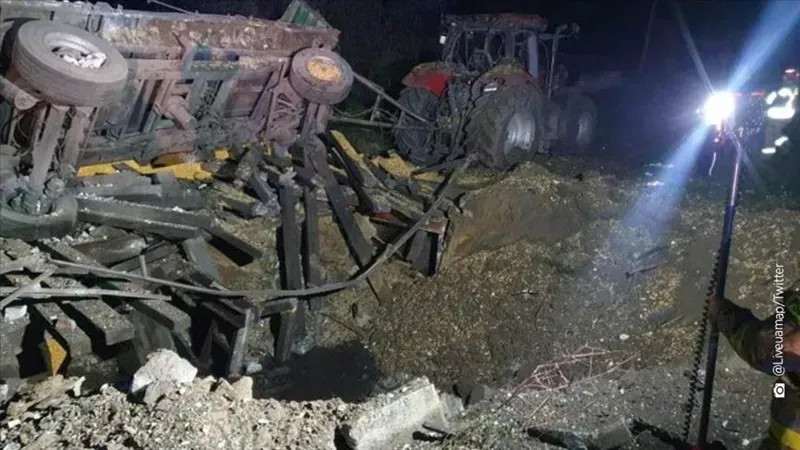 "აშშ-ს 3 ოფიციალური პირის ინფორმაციით, რუსული რაკეტები, რომელიც პოლონეთში ჩამოვარდა, უკრაინის ძალების მიერ იყო გაშვებული" - Associated Press