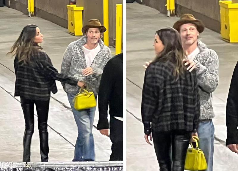 ვინ არის ბრედ პიტის ახალი გატაცება? - 58 მსახიობმა 29 წლის ინეს დე რამონი, ბონოს კონცერტზე, მეგობრებს გააცნო