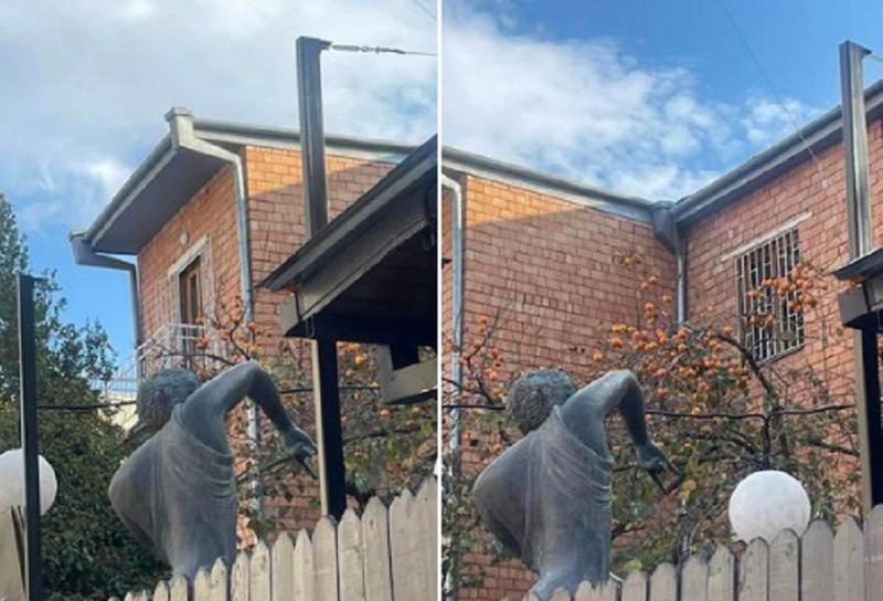 "ეზოში უდგას ტიპს... როგორ მოხვდა პარკის ქანდაკება ვიღაცის ეზოში, ზემო ვაკეში?" - რას აცხადებენ მერიაში სოციალურ ქსელში გავრცელებულ ინფორმაციაზე