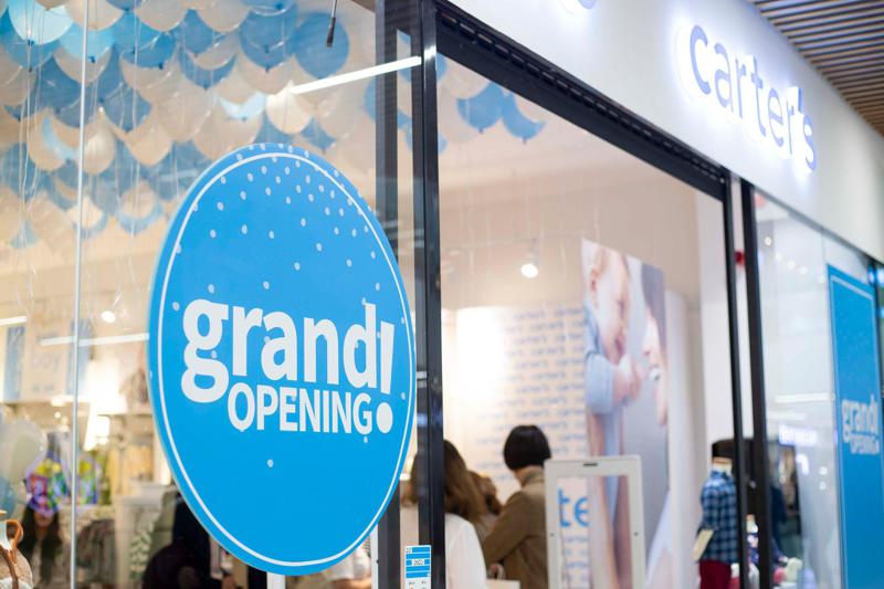 საბავშვო ტანსაცმლისა და აქსესუარების ამერიკული ბრენდის "კარტერ’სის" პირველი მაღაზია ოფიციალურად გაიხსნა