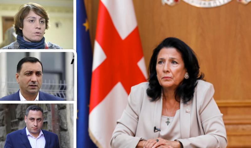 "მისგან გვჭირდება ქმედება და არა  ექსპერტობა... თუ ხელს მოაწერს შეწყალებებს, მზად ვარ  ხელი ჩავკიდო" - როგორ ეხმაურებიან ოპოზიციაში სააკაშვილთან დაკავშირებით პრეზიდენტის განცხადებას?