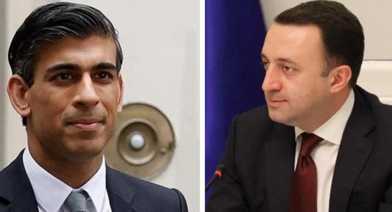 რა წერილი გამოუგზავნა რიში სუნაკმა ირაკლი ღარიბაშვილს?