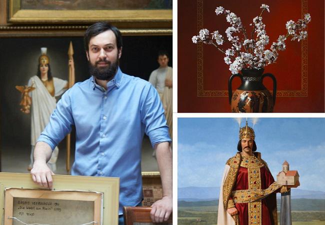 “ასეთი ოჯახისშვილობა დიდი იღბალი და პასუხისმგებლობაა” - ბიჭი ცნობილი სამხატვრო დინასტიის მეოთხე თაობიდან: გაიცანით მხატვარი, რომლის ჰიპერრეალისტური ნახატები გაოცებას იწვევს