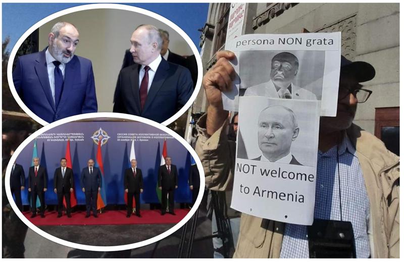 "პუტინი ახალ ხაფანგს ამზადებს" - რას ელოდებიან დიდი რუსული სტუმრიანობის შემდეგ სომხები: კრემლის ტრიოს ერევანში ვიზიტის დეტალები