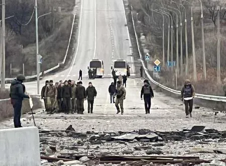 უკრაინამ ოკუპანტების ტყვეობიდან 50 სამხედრო გაათავისუფლა