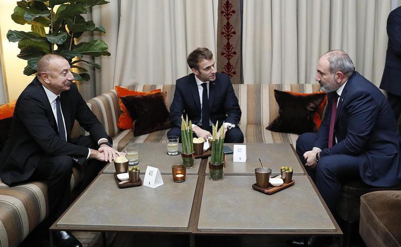 ერევანი თანახმაა, თუმცა ალიევი აცხადებს, რომ ფაშინიანს მაკრონის თანდასწრებით არ შეხვდება