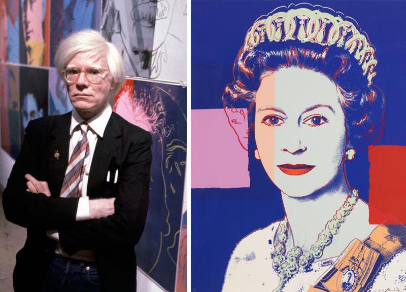 ენდი უორჰოლის შესრულებული დედოფალ ელისაბედ II-ის პორტრეტი აუქციონზე რეკორდულ ფასად - 900 000$-ად გაიყიდა