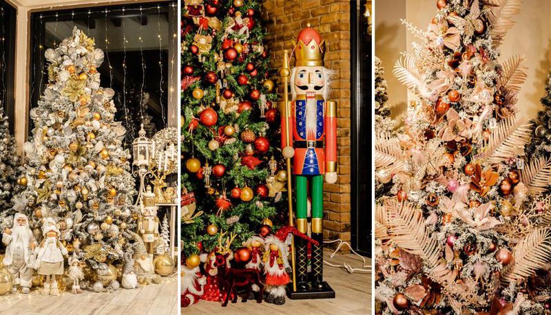 როგორ მოვრთოთ ნაძვის ხე 2023 წლის ტრენდულ ფერებში - სტილი და ძირითადი დეკორი