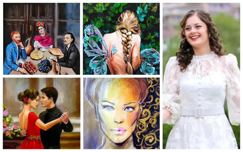 "ჩემი შთაგონების წყარო სიყვარული და სილამაზეა" - მშობიარობის გართულებით გარდაცვლილი მხატვრის ულამაზესი ნამუშევრები: რაზე ოცნებობდა მაიკო კუჭავა?