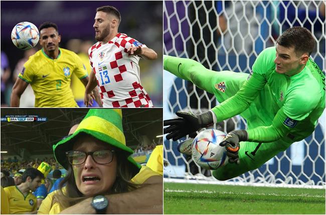 პირველი ნახევარფინალისტი ცნობილია - მსოფლიო ჩემპიონატის ფავორიტი ბრაზილია გავარდა: ლივაკოვიჩი კვლავ მატჩის გმირია