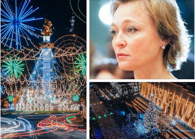 "ორჯერ მოვხვდი რუსთაველის გამზირზე და უგემოვნო განათებით გამოტენილი ამ სიგრძე გამზირი გულისრევას იწვევს... ვინ გირჩიათ?!" - რას წერს მაკა ჩიჩუა