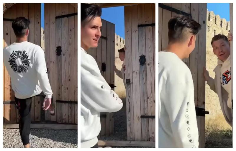 "აპარტამენტი მომცეს, მაგრამ კარი ძველია" - ვინ არის რუსი ბლოგერი, რომელმაც კახეთში, ჩაილურის ციხის კარი წიხლით შეაღო (ვიდეო)