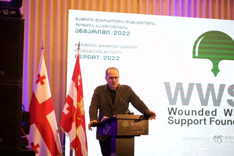 "დაჭრილ მებრძოლთა თანადგომის ფონდმა“ წლიური ანგარიში წარადგინა