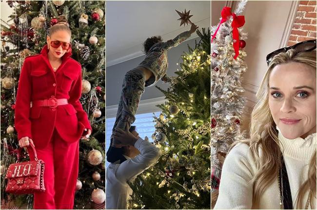 ცნობილი ადამიანების საახალწლო სამზადისი - ნახეთ როგორი ნაძვის ხეებით ეგებებიან ახალ წელს ჯენიფერ ლოპესი, დემი მური, ჯასტინ ტრუდო და სხვები (ფოტოები)