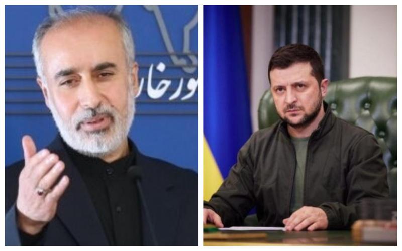 ირანის მთავრობა ზელენსკის აფრთხილებს და ურჩევს, "უსაფუძვლო ბრალდებებს მოერიდოს" - "ჩვენი მოთმინება უსაზღვრო არ არის"