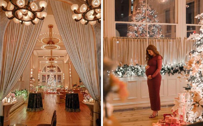 ბილ გეითსის ორსული ქალიშვილისთვის ზღაპრული წვეულება გამართეს (ფოტოები)