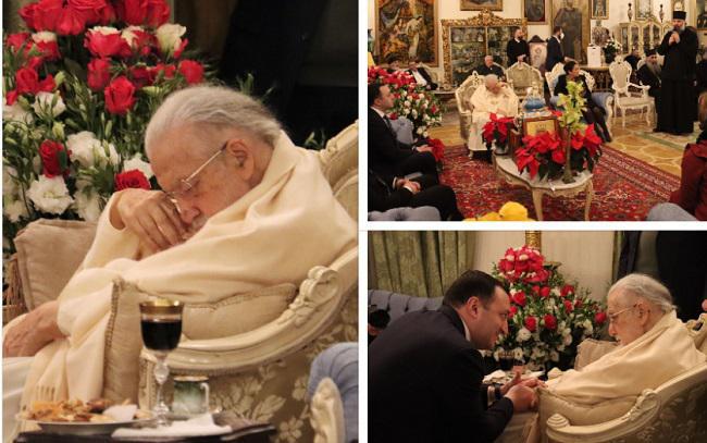 პატრიარქის აღსაყდრებიდან 45 წელი - ილია მეორეს საიუბილეო თარიღი მთავრობის, ხელოვნებისა და სამეცნიერო სფეროს წარმომადგენლებმა მიულოცეს (ფოტოები)