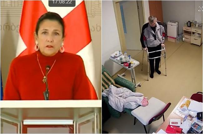 "ეს ადამიანები მიკითხავენ მორალს, როგორ უნდა ვებრძოლო სააკაშვილს, რომელიც ახლა დაცემულია..." - საქართველოს პრეზიდენტი