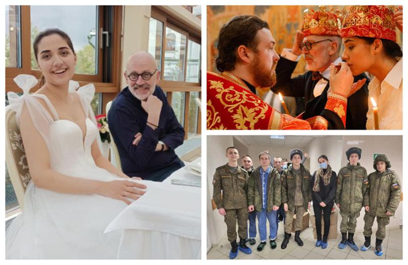 ვინ არის 20 წლის, ქართული წარმოშობის გოგონა, რომელიც 58 წლის რუს ჟურნალისტს მე-5 ცოლად გაჰყვა,  ახალ წელს კი დაჭრილი რუსი ჯარისკაცები მოინახულა