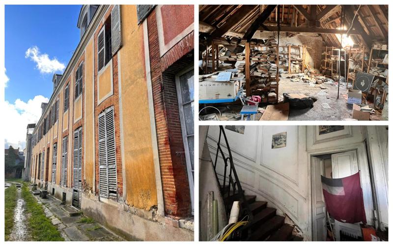 "ასე გამოიყურება ლევილი დღეს... წყალი ჩადის, სახურავზე ყრია წიგნები და ხელნაწერები" - ნგრევის პირას მყოფი ისტორიული შენობა: რა ფოტოები ვრცელდება სოციალურ ქსელში?