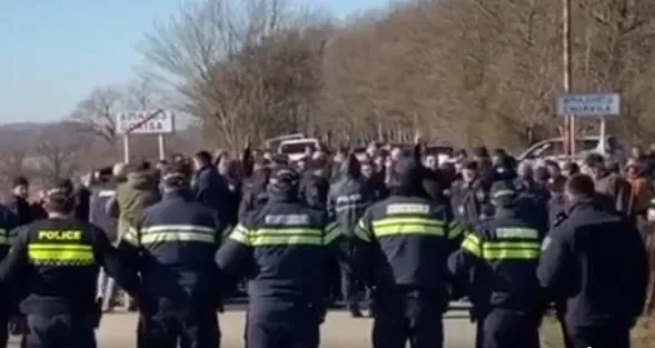 დაპირისპირება ჭორვილაში - რა მოხდა მიხეილ სააკაშვილის მხარდამჭერ აქციაზე