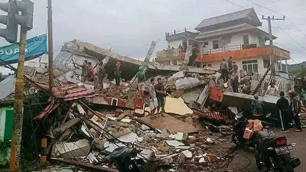 ინდონეზიაში 7.6 მაგნიტუდის სიმძლავრის მიწისძვრა მოხდა