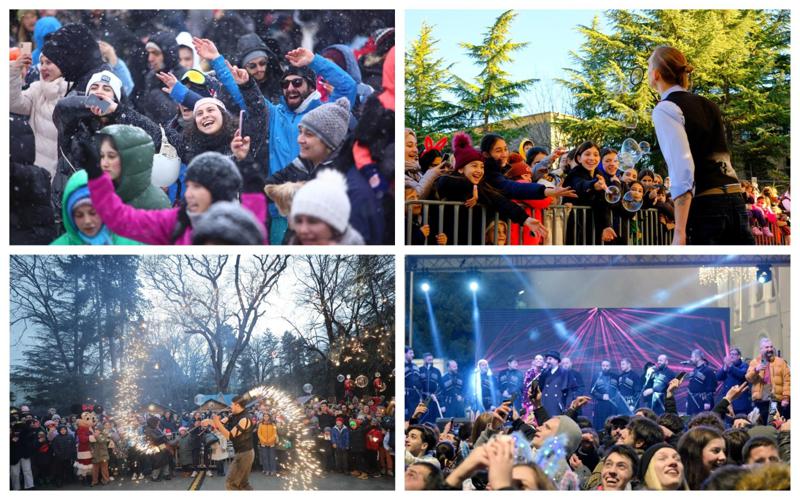 განსხვავებული და გრანდიოზული ახალი წელი, სრული ანშლაგით: როგორ შეხვდა 63 ქალაქი დღესასწაულს - ულამაზესი ფოტოები რეგიონებიდან