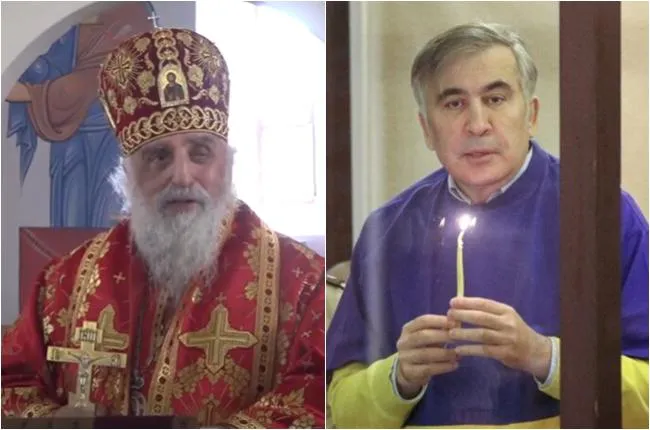 "მეუბნები, რომ ქართველები დებილები ვართ, რატომ არ ვდგებით ქუდზე კაცი და რატომ არ ვყვირით FREE...  FREE, ვიცი, კარტოფილი, კარგია, გემრიელია" - მეუფე სტეფანე სააკაშვილზე