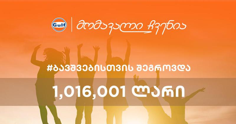 1,016,000 ლარი სოციალურად დაუცველ მრავალშვილიან ოჯახებს - უპრეცედენტო ქველმოქმედება გალფისგან