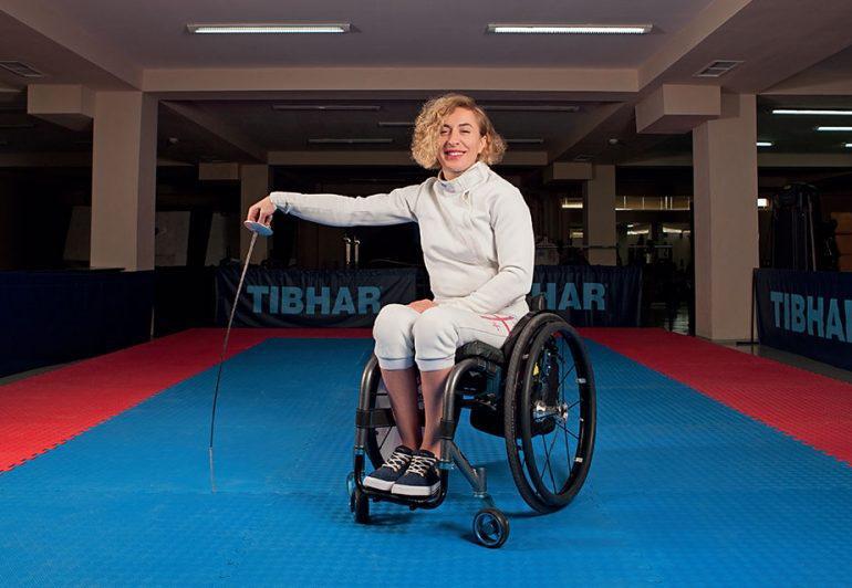 ეტლით მოფარიკავე ირმა ხეცურიანმა ხმლით ფარიკაობის მსოფლიო თასზე ოქროს მედალი მოიპოვა