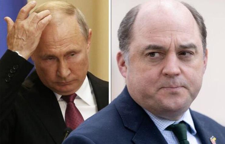 "ბატონო პუტინ, უკრაინიდან უნდა წახვიდეთ!" - ბრიტანეთის თავდაცვის მინისტრი რუს დიქტატორს მიმართავს