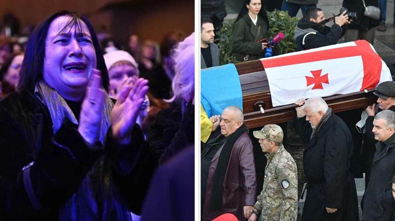 "უკანასკნელი მეფაიტონე ემშვიდობება თბილისს” - სიმღერისა და უწყვეტი აპლოდისმენტების ფონზე ბუბა კიკაბიძე ფილარმონიიდან გამოასვენეს