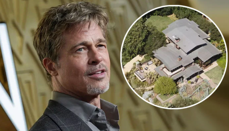 ბრედ პიტი ყიდის სასახლეს, სადაც ანჯელინასთან ერთად ცხოვრობდა - დაათვალიერეთ ბრედის 40-მილიონიანი ქონება