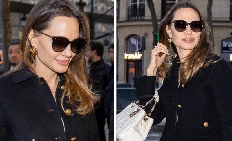 ანჯელინა ჯოლი ფანების ალყაში და მსახიობის ჯადოსნური ღიმილი - ვარსკვლავის ახალი ფოტოები პარიზიდან