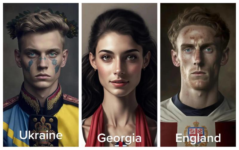 "ქვეყნები რომ ადამიანები ყოფილიყვნენ...“ - ხელოვნური  ინტელექტის საშუალებით შექმნილი პორტრეტები